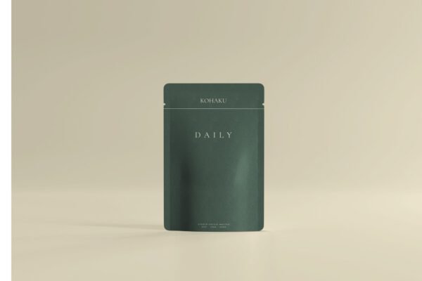 daily-mockup Kohaku Daily Matcha packaging