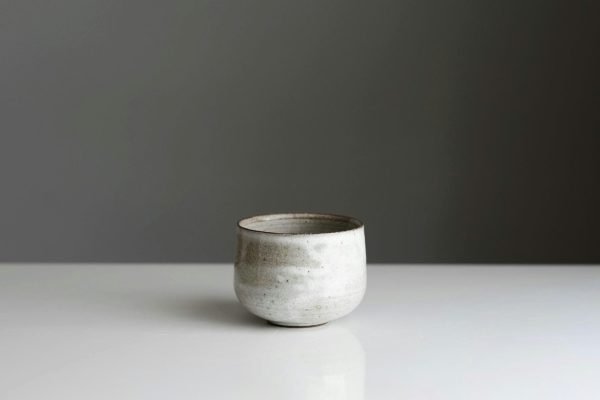 empty matcha bowl